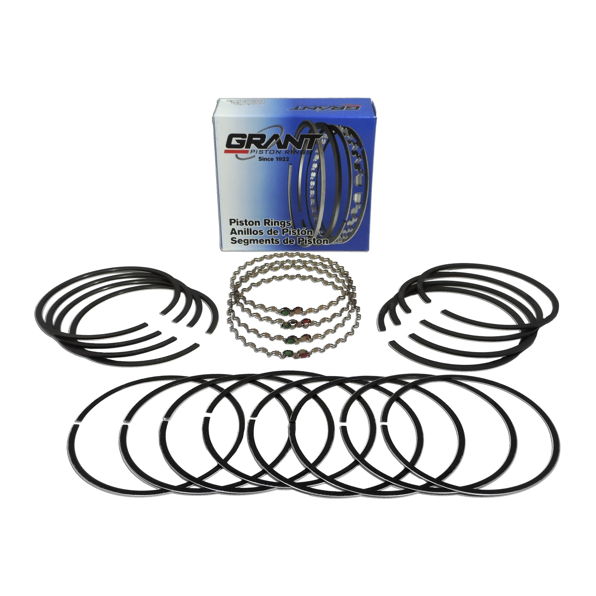 VWC-311-198-169-A - PISTON RING COMPLETE SET - ( ALL RINGS FOR 1 ENGINE)  85.5MM 1600CC - BEETLE/GHIA/TYPE-3 70-79 - BUS