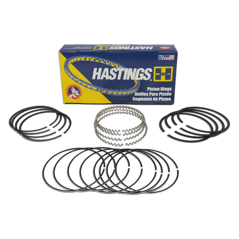 Hasting 101.6mm Chrome Ring Set 1/16 x 1/16 x 3/16 - AA Performance Products