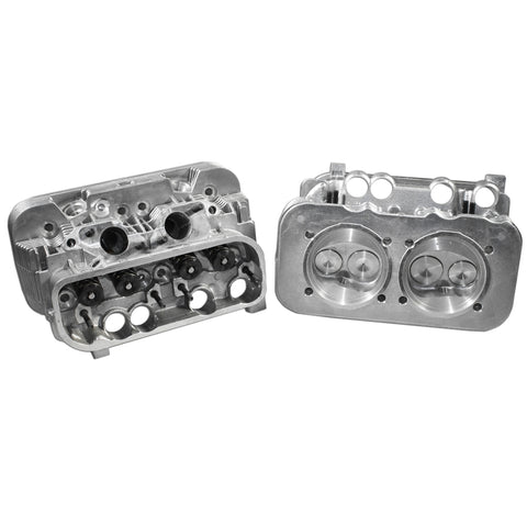 Set of AMC VW Type 4 Porsche 914 Performance Cylinder Heads, 44X36, Round Port - AA Performance Products