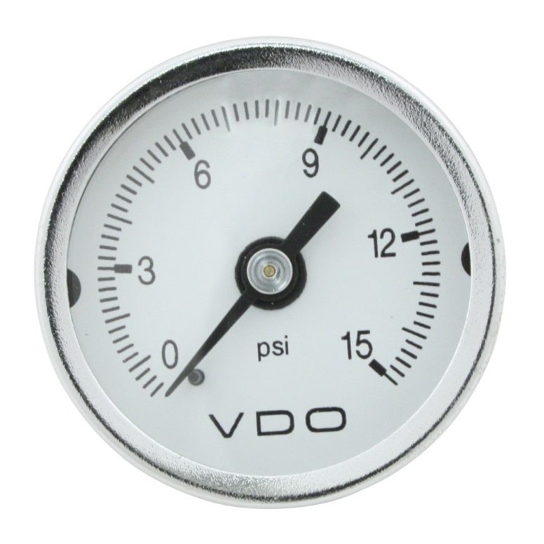 Mini PSI Gauge, 1-1/2" w/1/8" -27 NPT connections