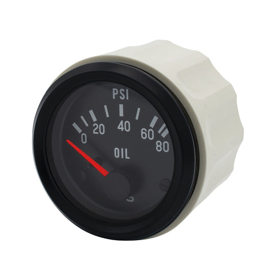 Oil Pressure Gauge, 0-80 PSI